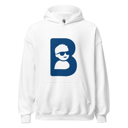 Classic | Hoodie | Brave Like Ben | Blue Maverick Logo