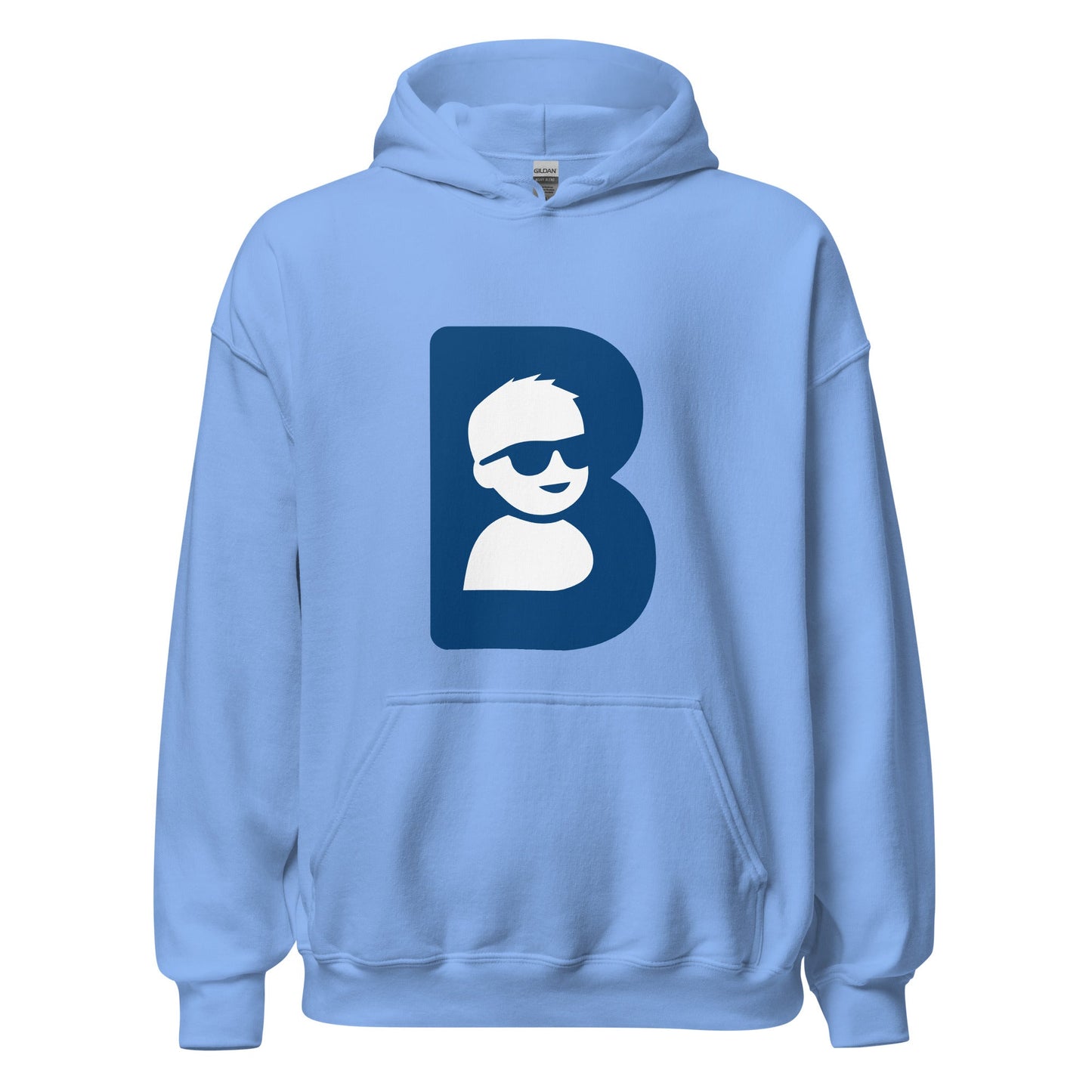Classic | Hoodie | Brave Like Ben | Blue Maverick Logo