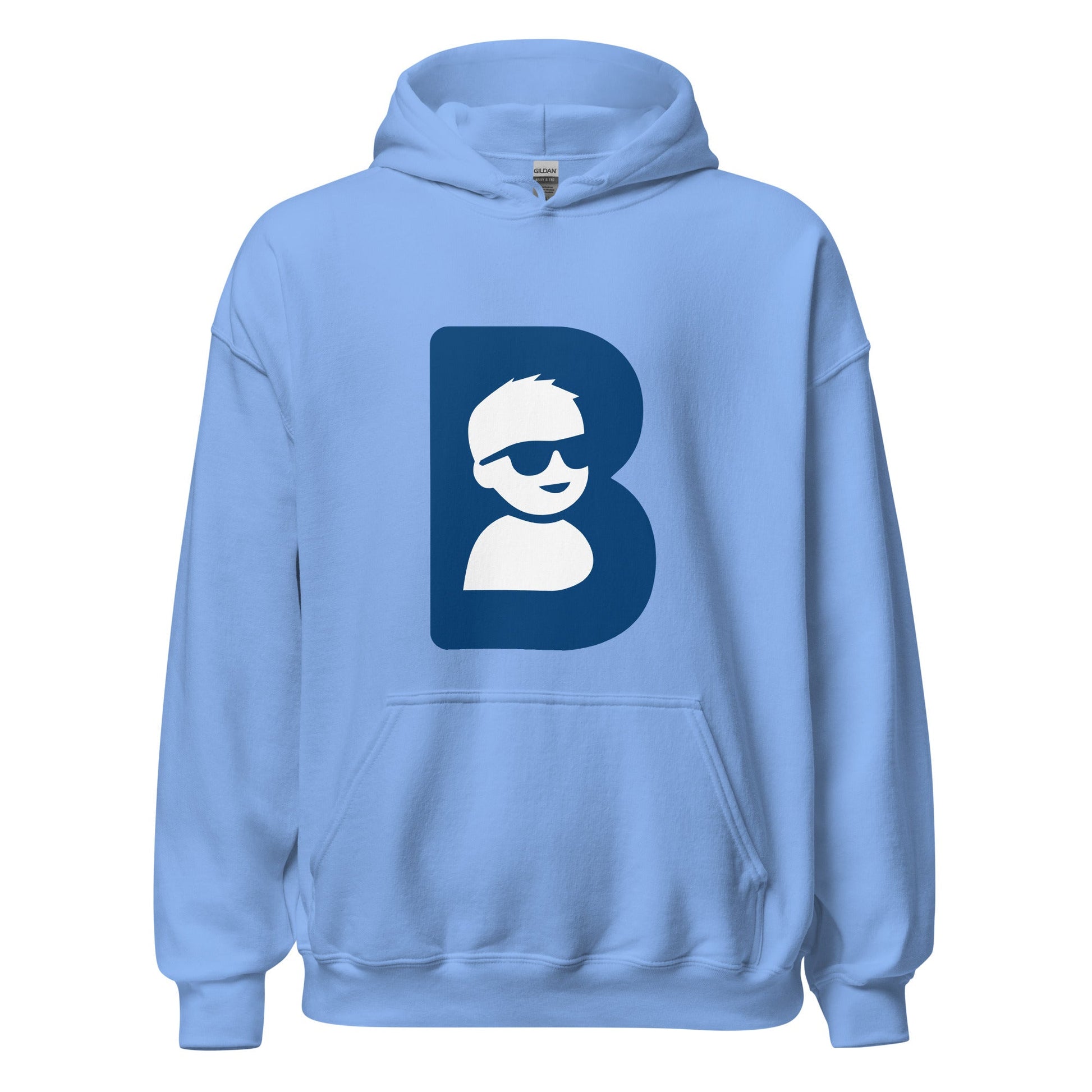 Classic | Hoodie | Brave Like Ben | Blue Maverick Logo