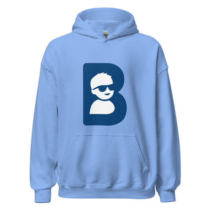 Classic | Hoodie | Brave Like Ben | Blue Maverick Logo