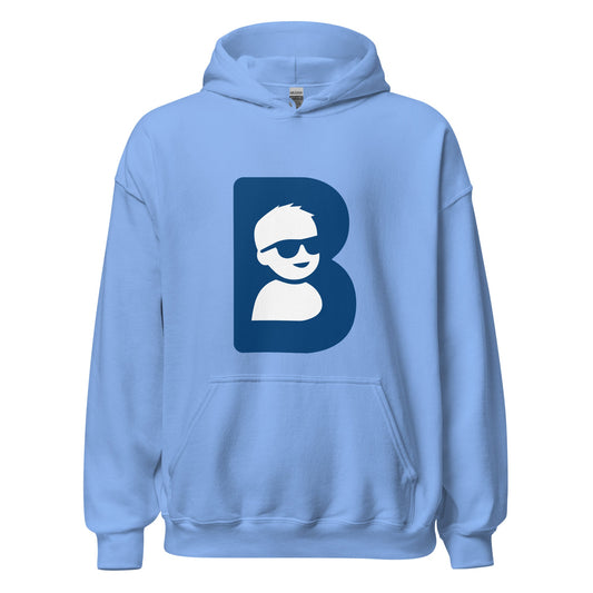 Classic | Hoodie | Brave Like Ben | Blue Maverick Logo