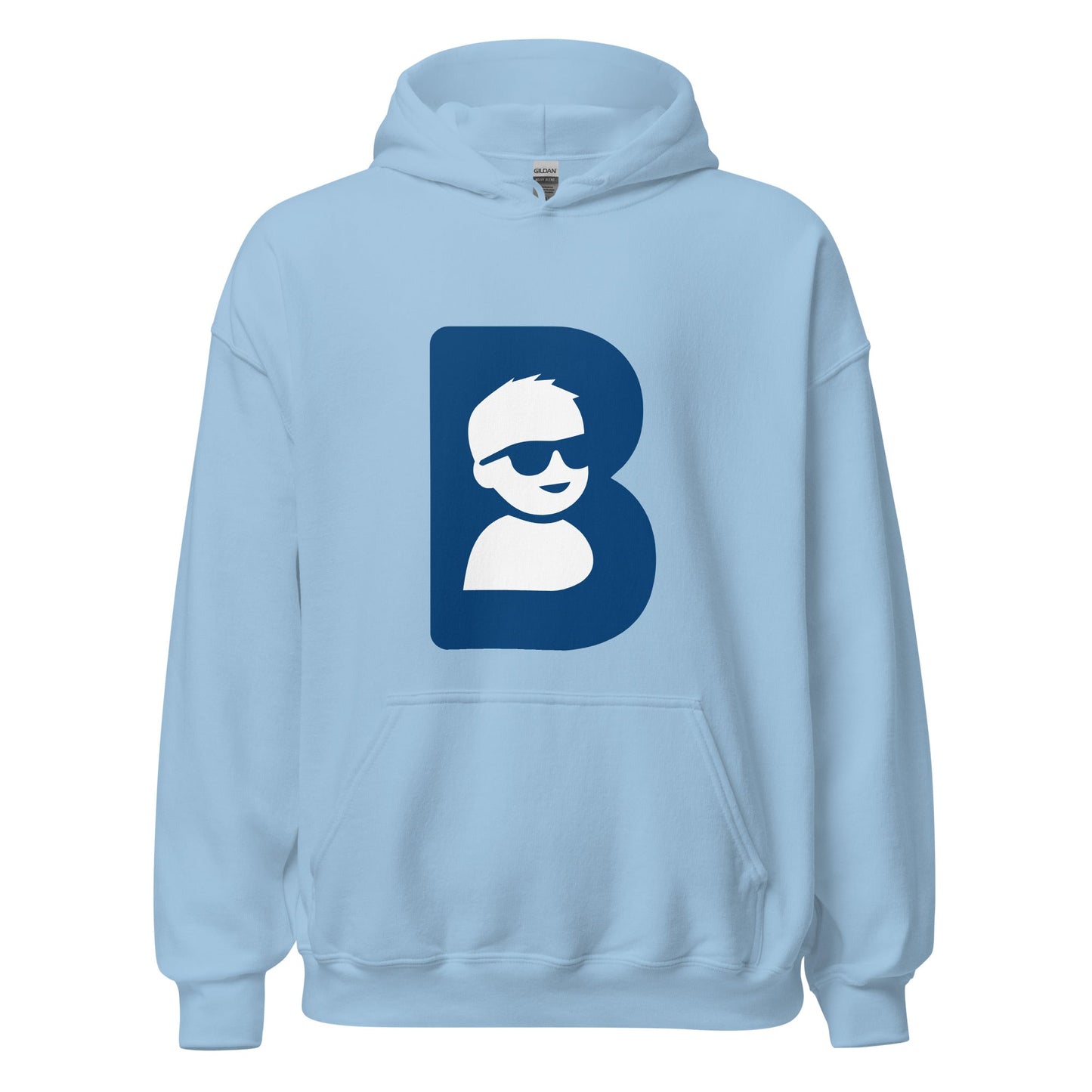 Classic | Hoodie | Brave Like Ben | Blue Maverick Logo