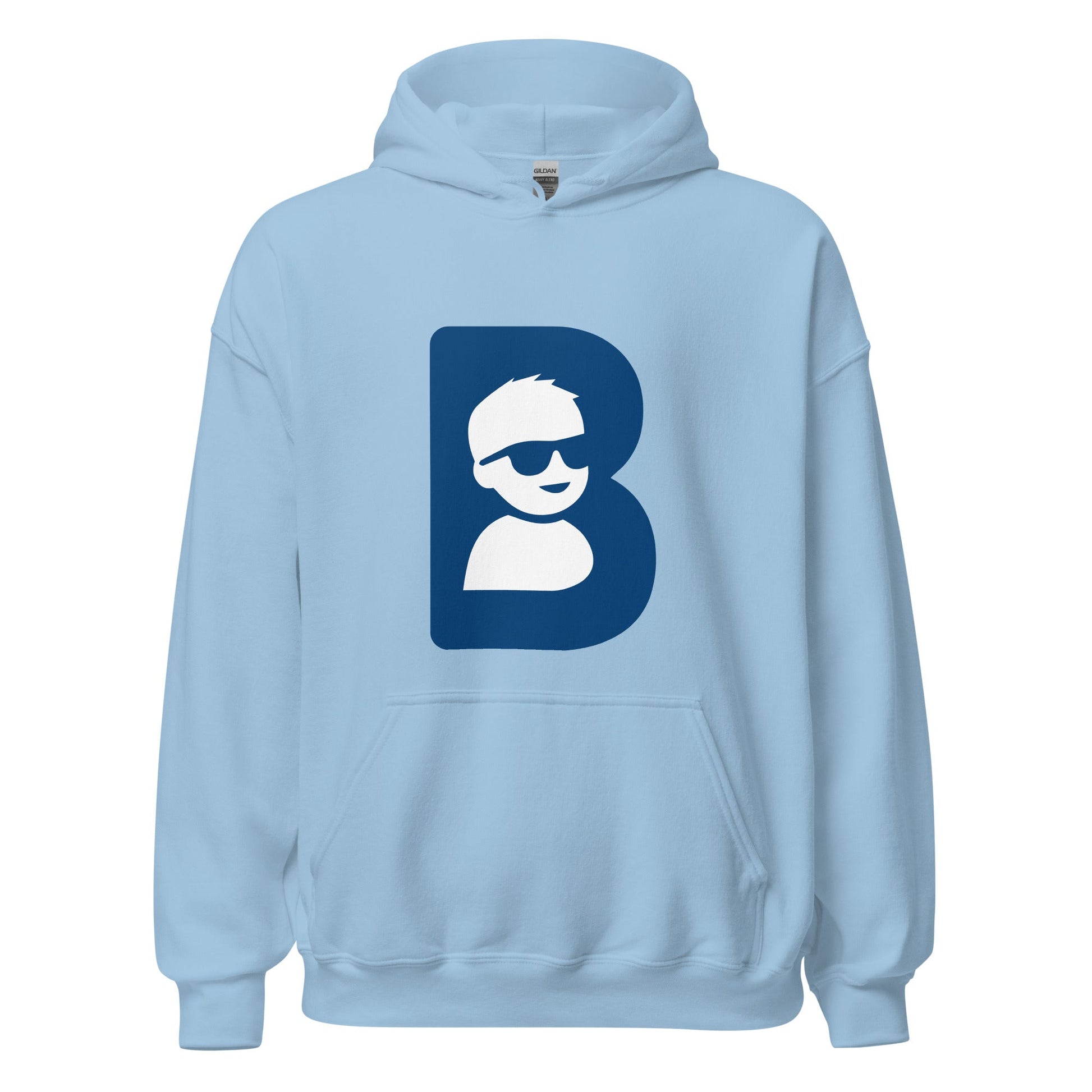 Classic | Hoodie | Brave Like Ben | Blue Maverick Logo