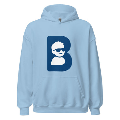 Classic | Hoodie | Brave Like Ben | Blue Maverick Logo