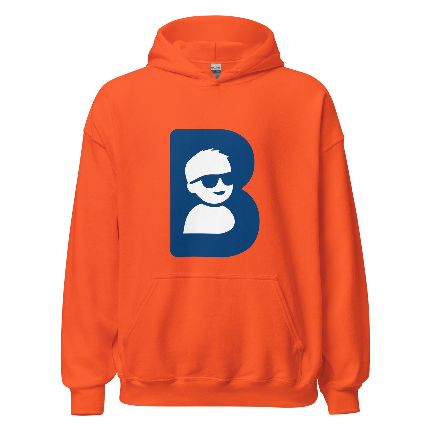 Classic | Hoodie | Brave Like Ben | Blue Maverick Logo