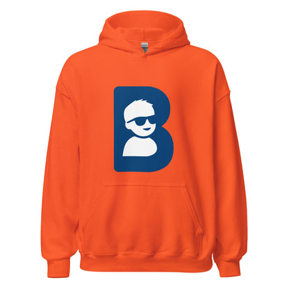 Classic | Hoodie | Brave Like Ben | Blue Maverick Logo
