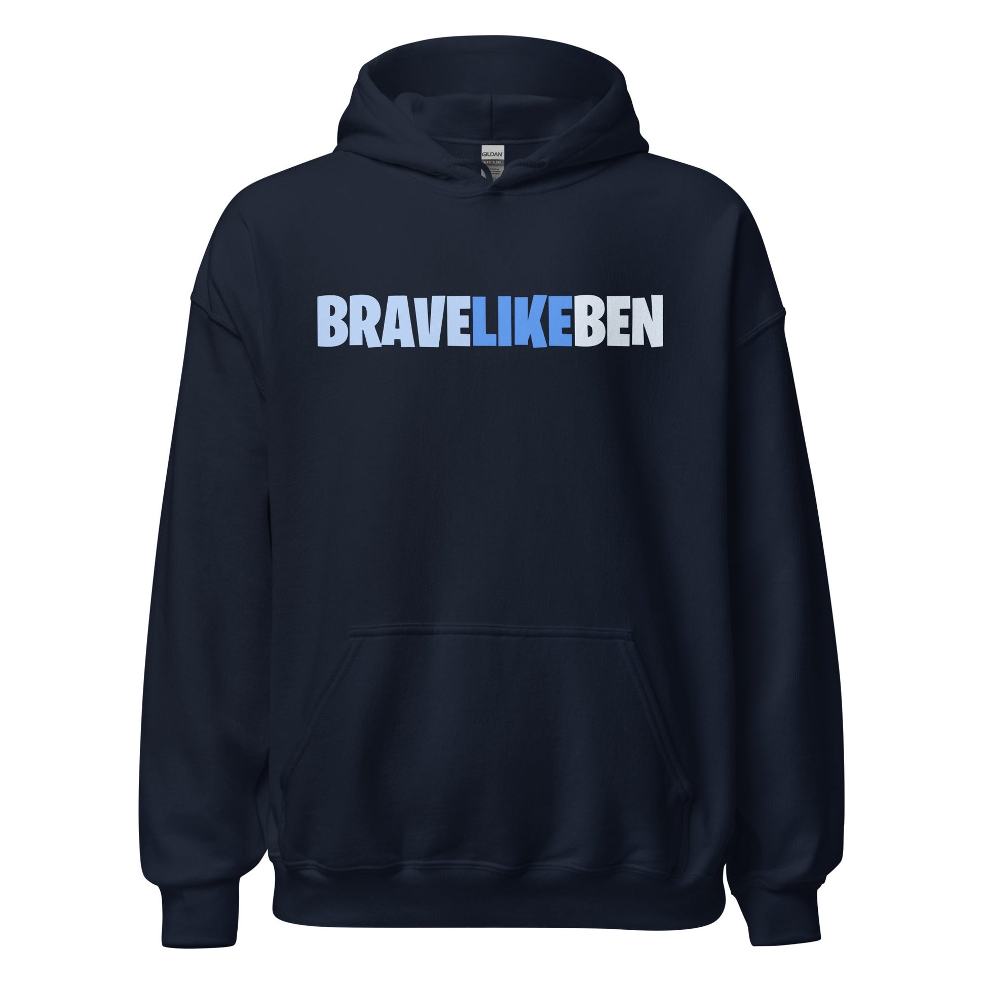Classic | Hoodie | Brave Like Ben | Script Logo