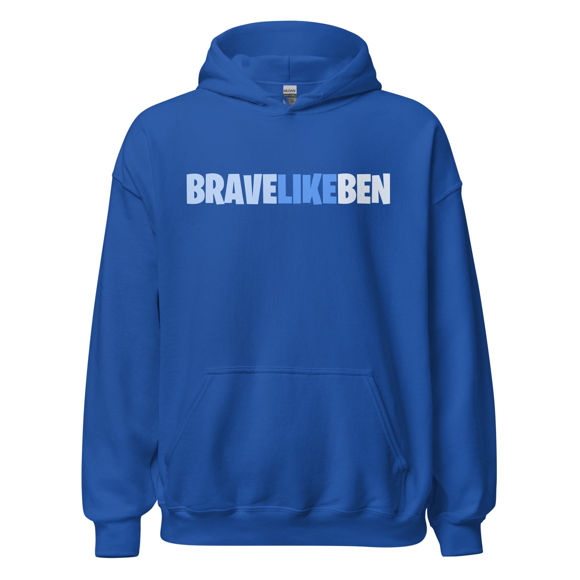 Classic | Hoodie | Brave Like Ben | Script Logo