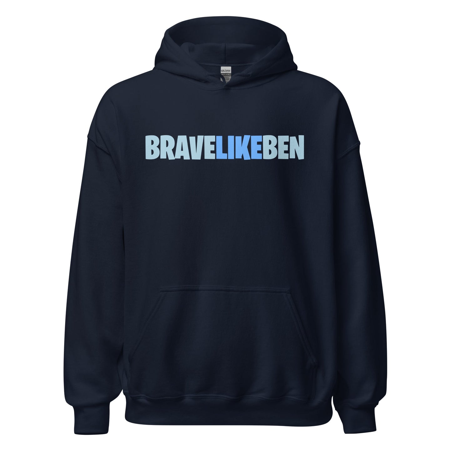 Classic | Hoodie | Brave Like Ben | Wordmark Logo