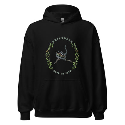 Classic | Hoodie | Briardale Ostrich Farm | Crest Logo