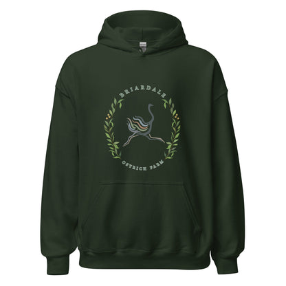 Classic | Hoodie | Briardale Ostrich Farm | Crest Logo