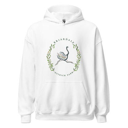 Classic | Hoodie | Briardale Ostrich Farm | Crest Logo