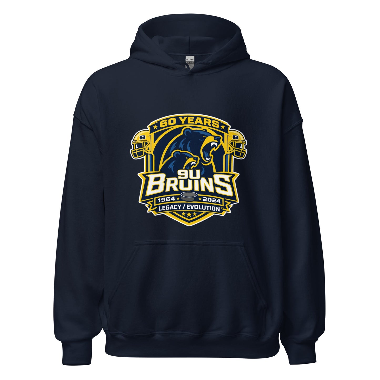 Classic | Hoodie | Bruins The Evolution | Legacy Crest Logo
