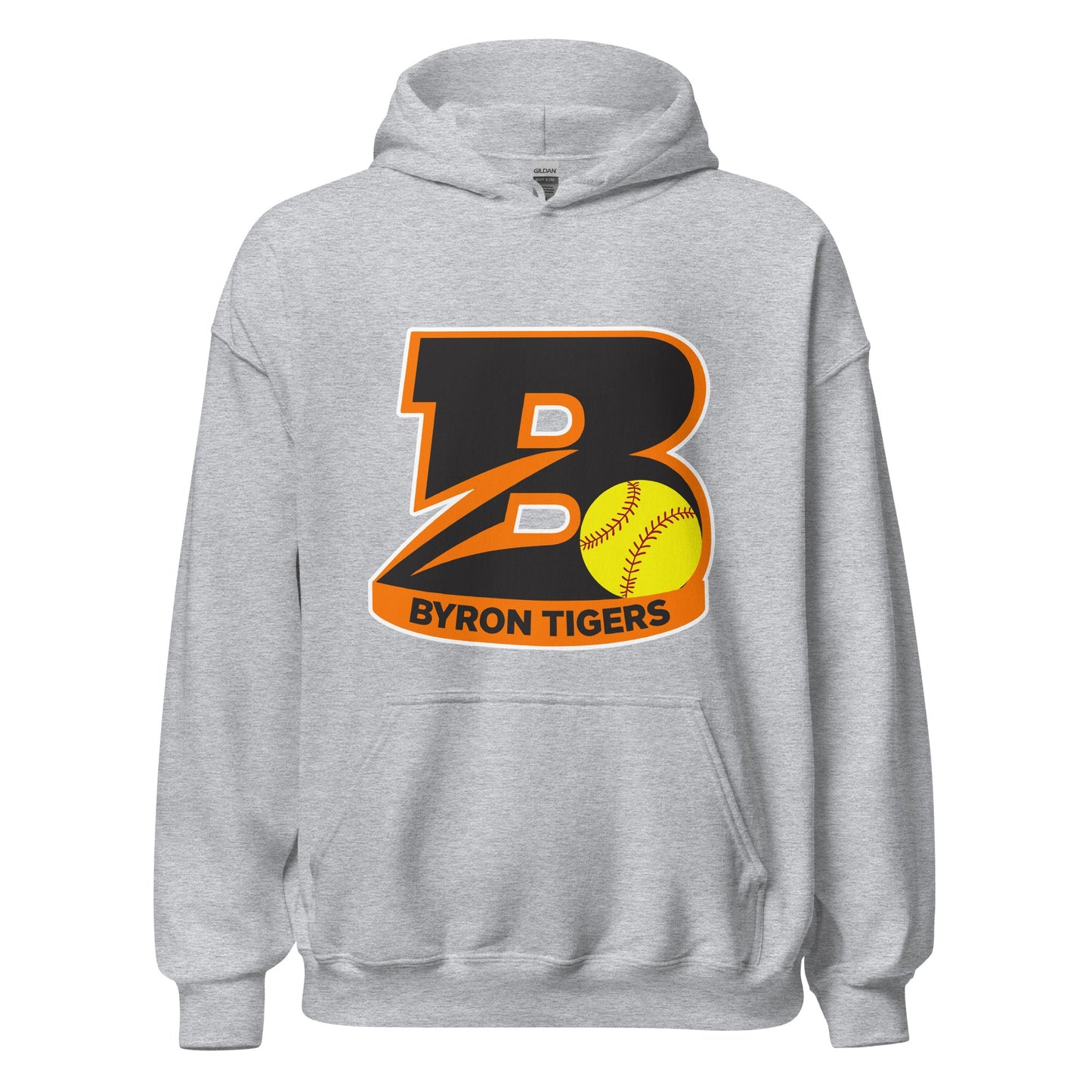 Classic | Hoodie | Byron High School Softball | Softball Logo