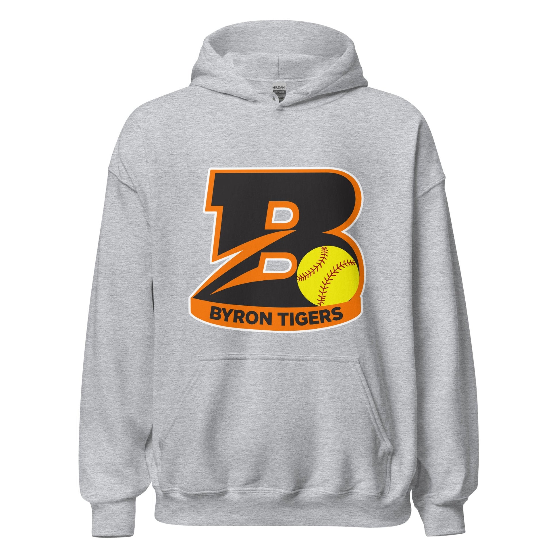 Classic | Hoodie | Byron High School Softball | Softball Logo