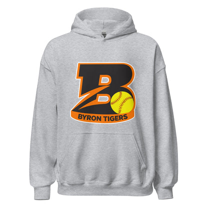 Classic | Hoodie | Byron High School Softball | Softball Logo