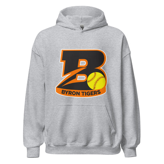 Classic | Hoodie | Byron High School Softball | Softball Logo