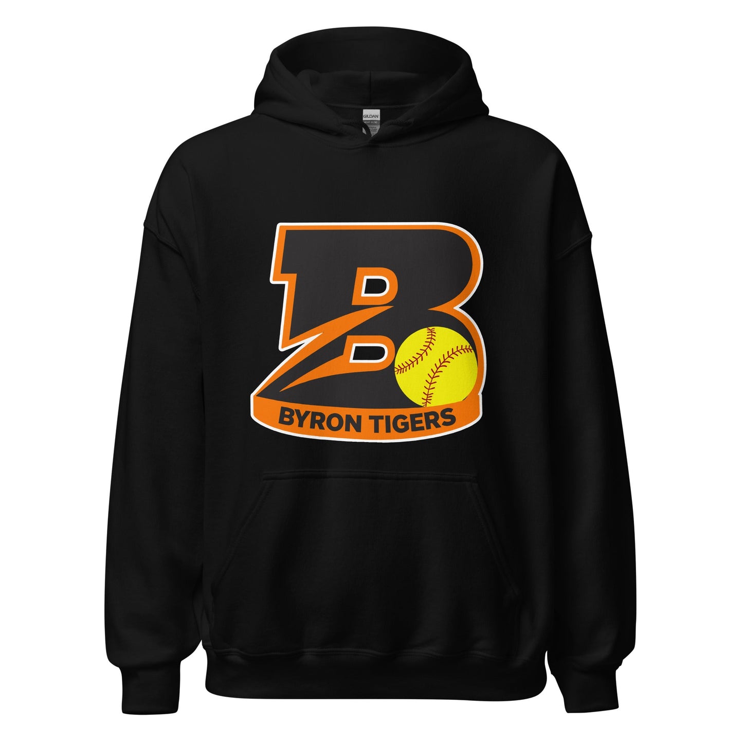 Classic | Hoodie | Byron High School Softball | Softball Logo
