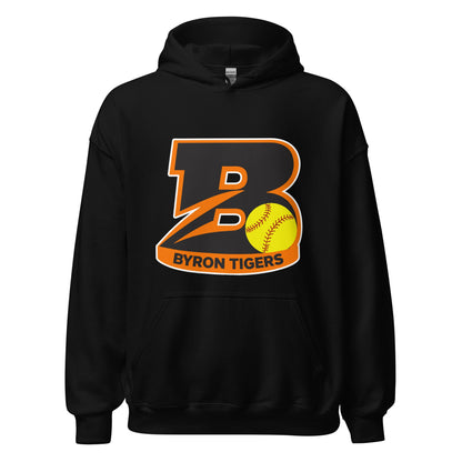 Classic | Hoodie | Byron High School Softball | Softball Logo