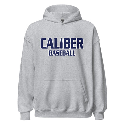 Classic | Hoodie | Caliber Baseball | Varsity Script Logo