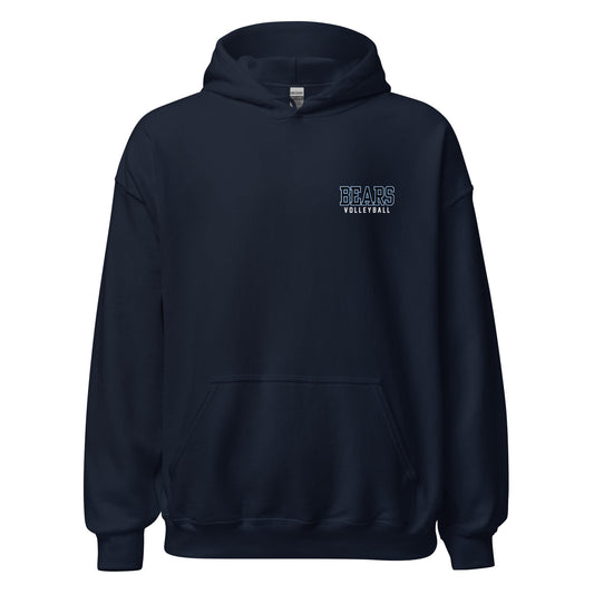 Classic | Hoodie | Cambridge Volleyball | Block Bears Logo