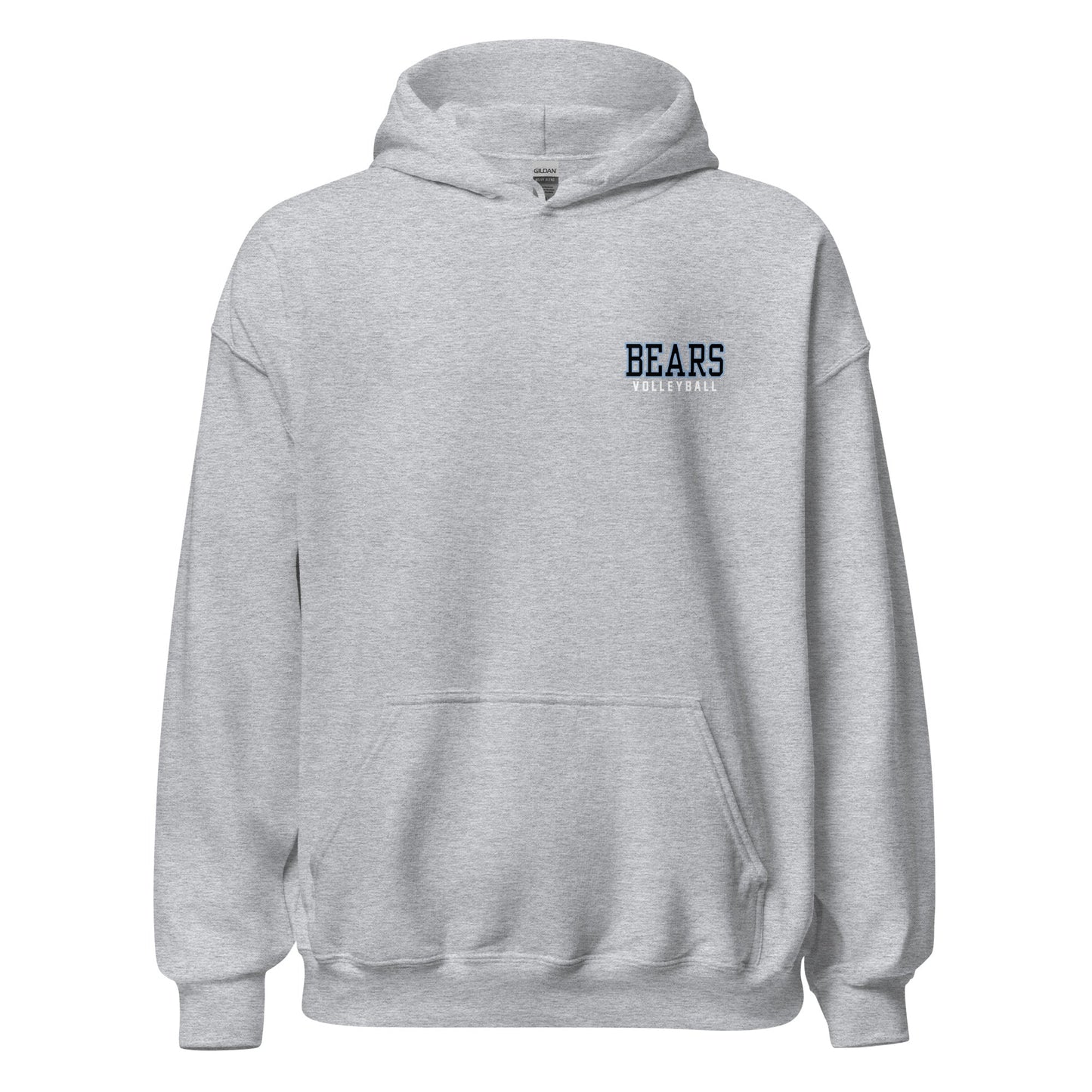 Classic | Hoodie | Cambridge Volleyball | Block Bears Logo