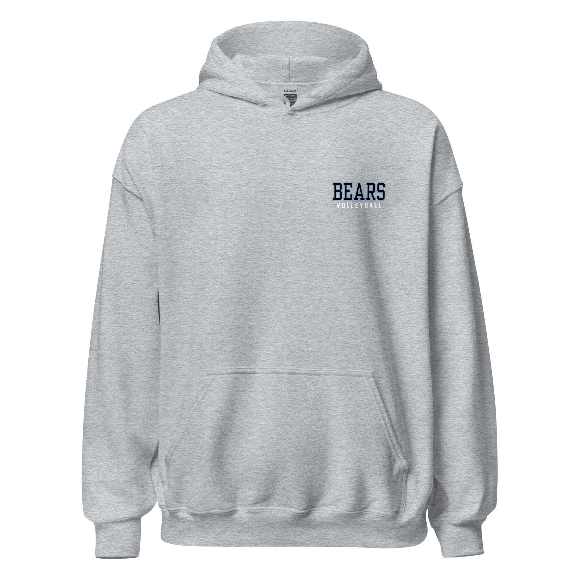 Classic | Hoodie | Cambridge Volleyball | Block Bears Logo