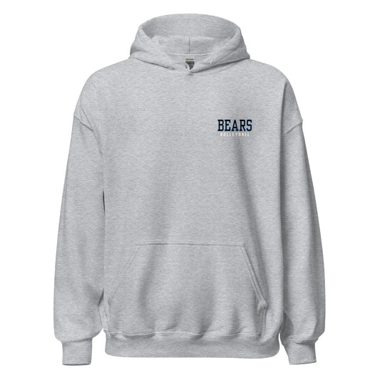 Classic | Hoodie | Cambridge Volleyball | Block Bears Logo