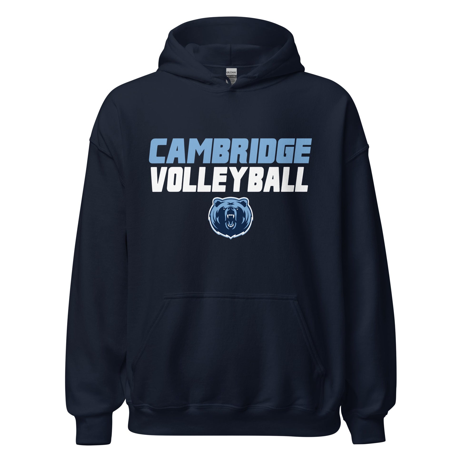 Classic | Hoodie | Cambridge Volleyball | Modern Logo