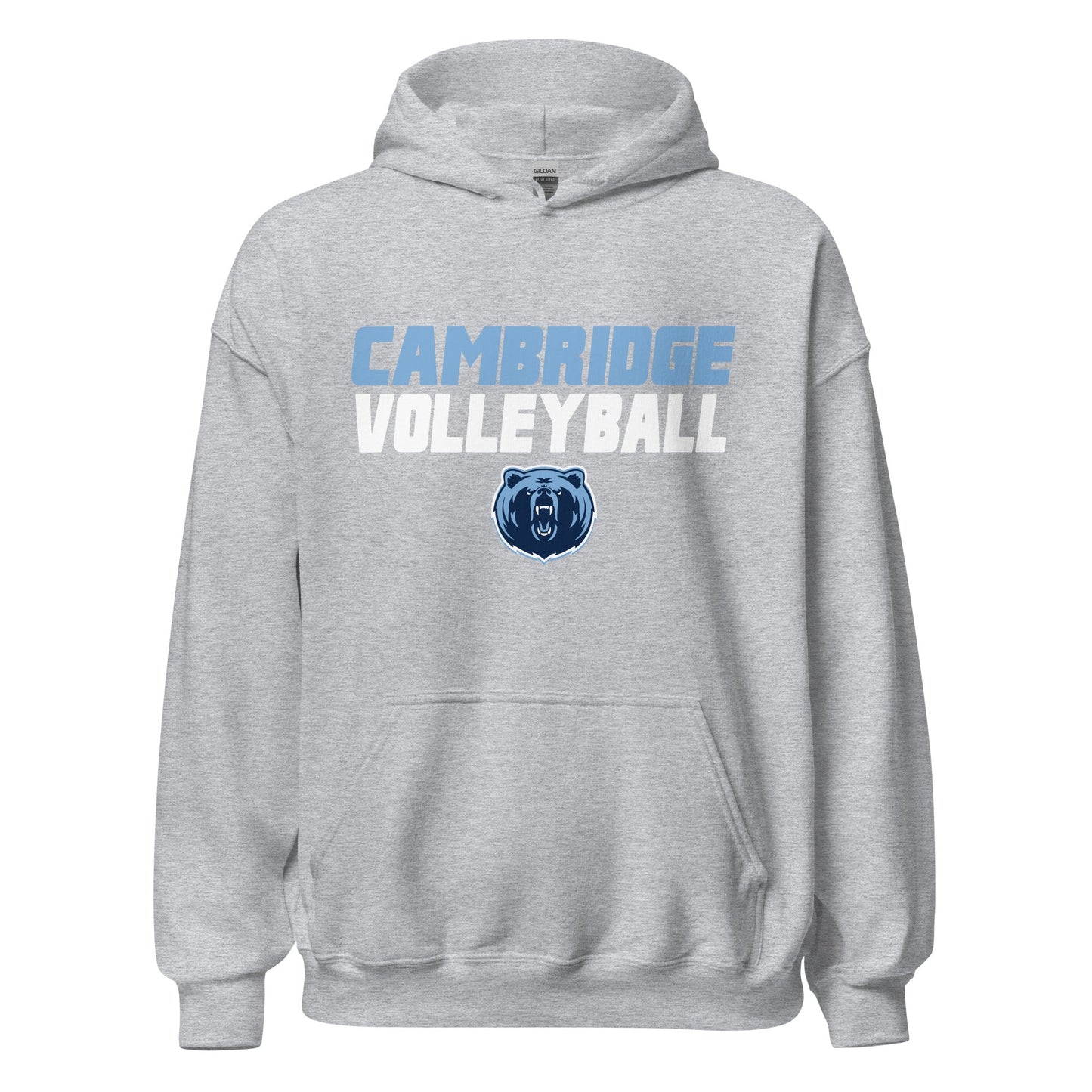 Classic | Hoodie | Cambridge Volleyball | Modern Logo