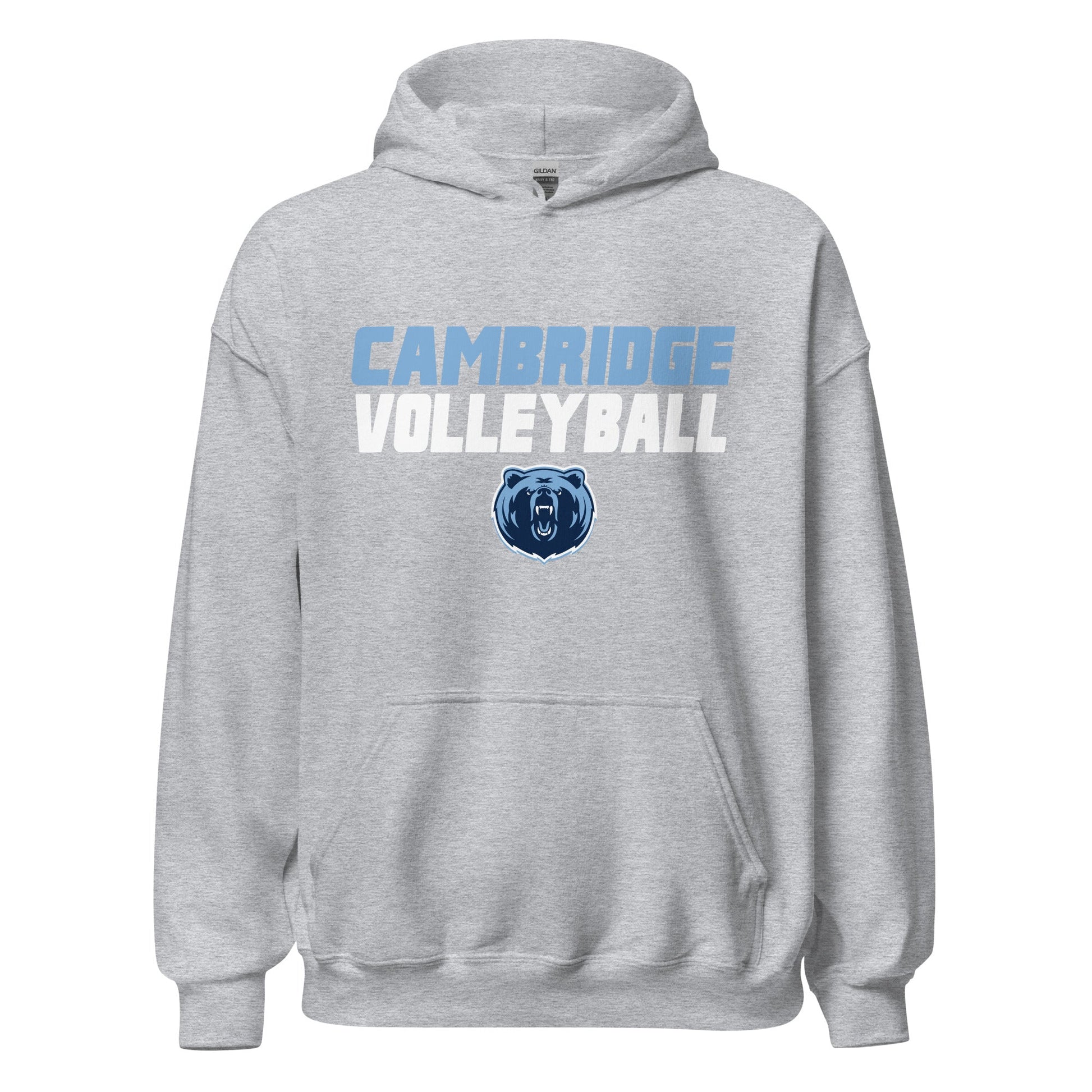 Classic | Hoodie | Cambridge Volleyball | Modern Logo
