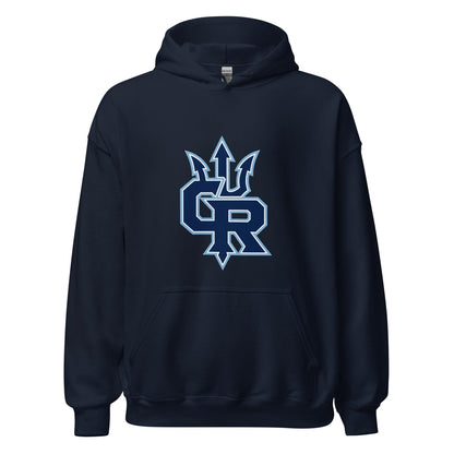 Classic | Hoodie | Cape Riptides Baseball | Emblem Logo
