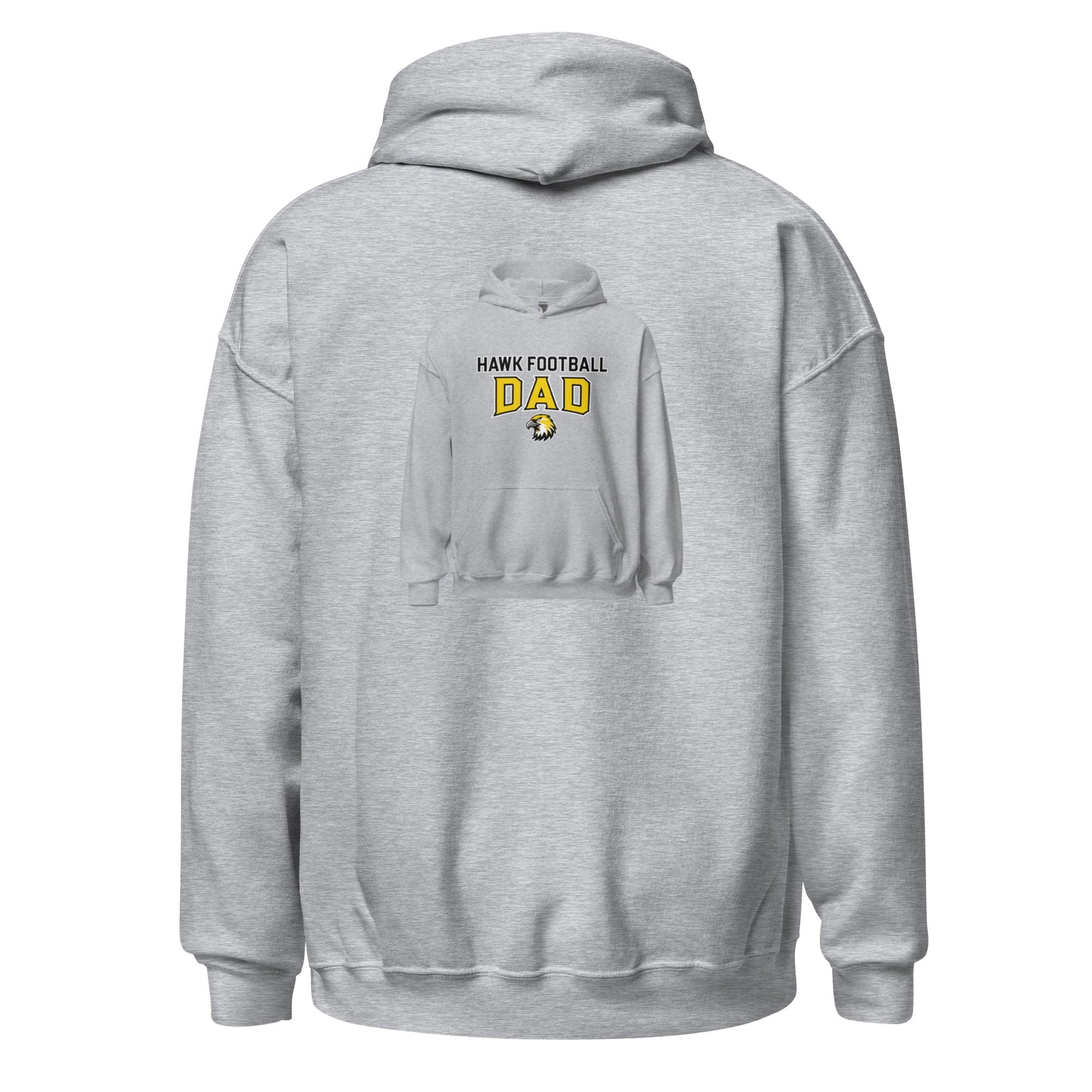 Classic | Hoodie | Cardinal Ohara Hawks | Football Dad Logo