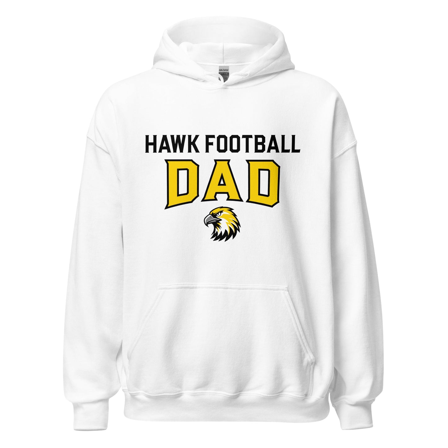 Classic | Hoodie | Cardinal Ohara Hawks | Football Dad Logo