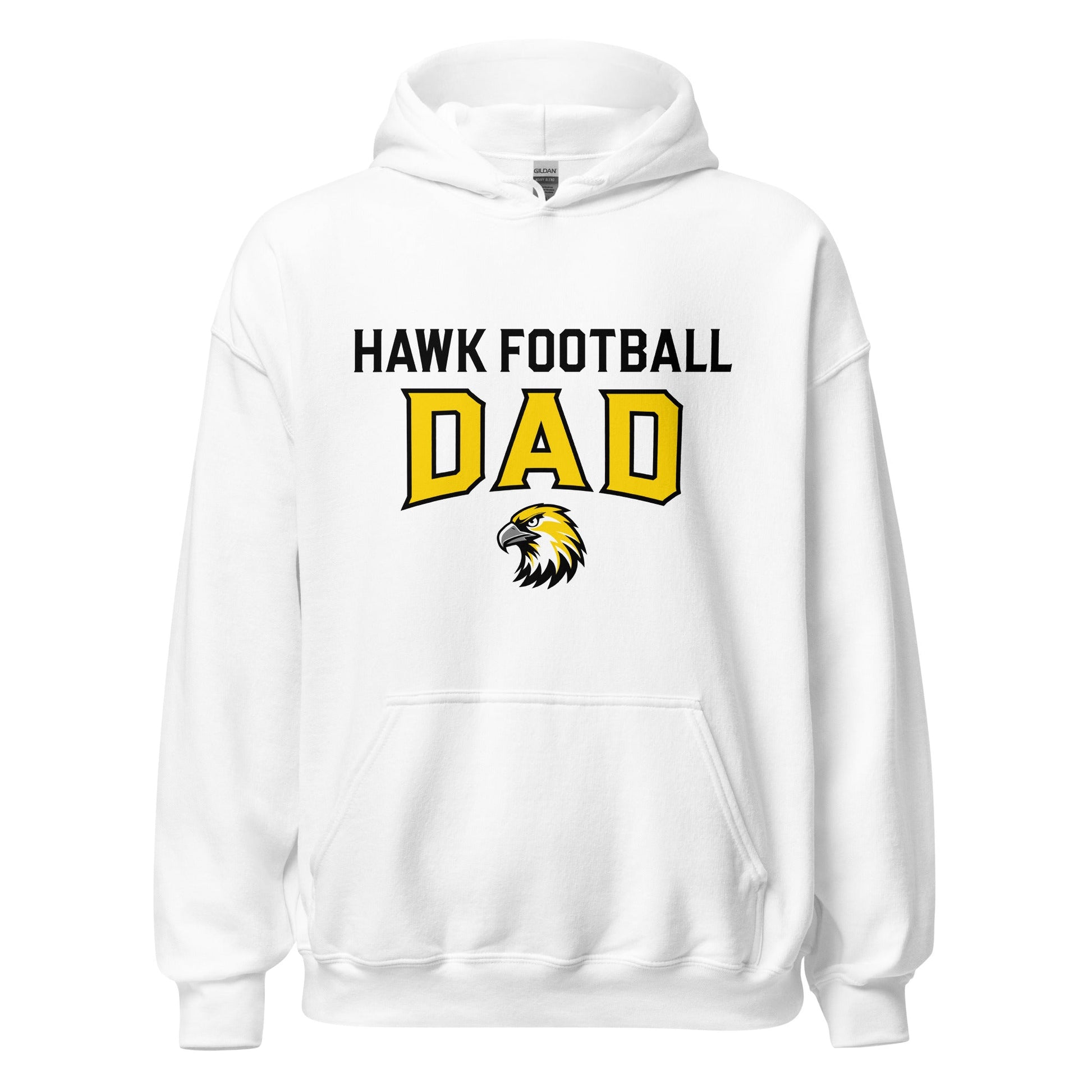 Classic | Hoodie | Cardinal Ohara Hawks | Football Dad Logo