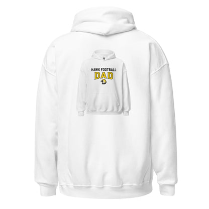 Classic | Hoodie | Cardinal Ohara Hawks | Football Dad Logo