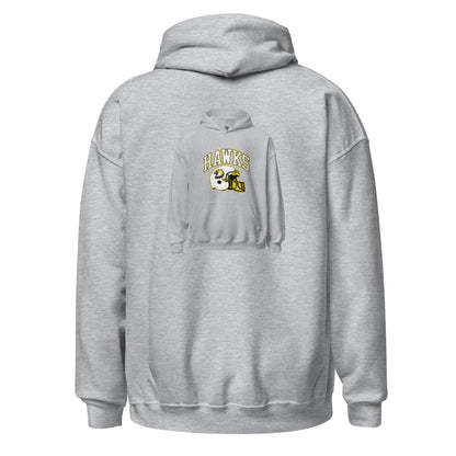 Classic | Hoodie | Cardinal Ohara Hawks | Football Helmet Logo