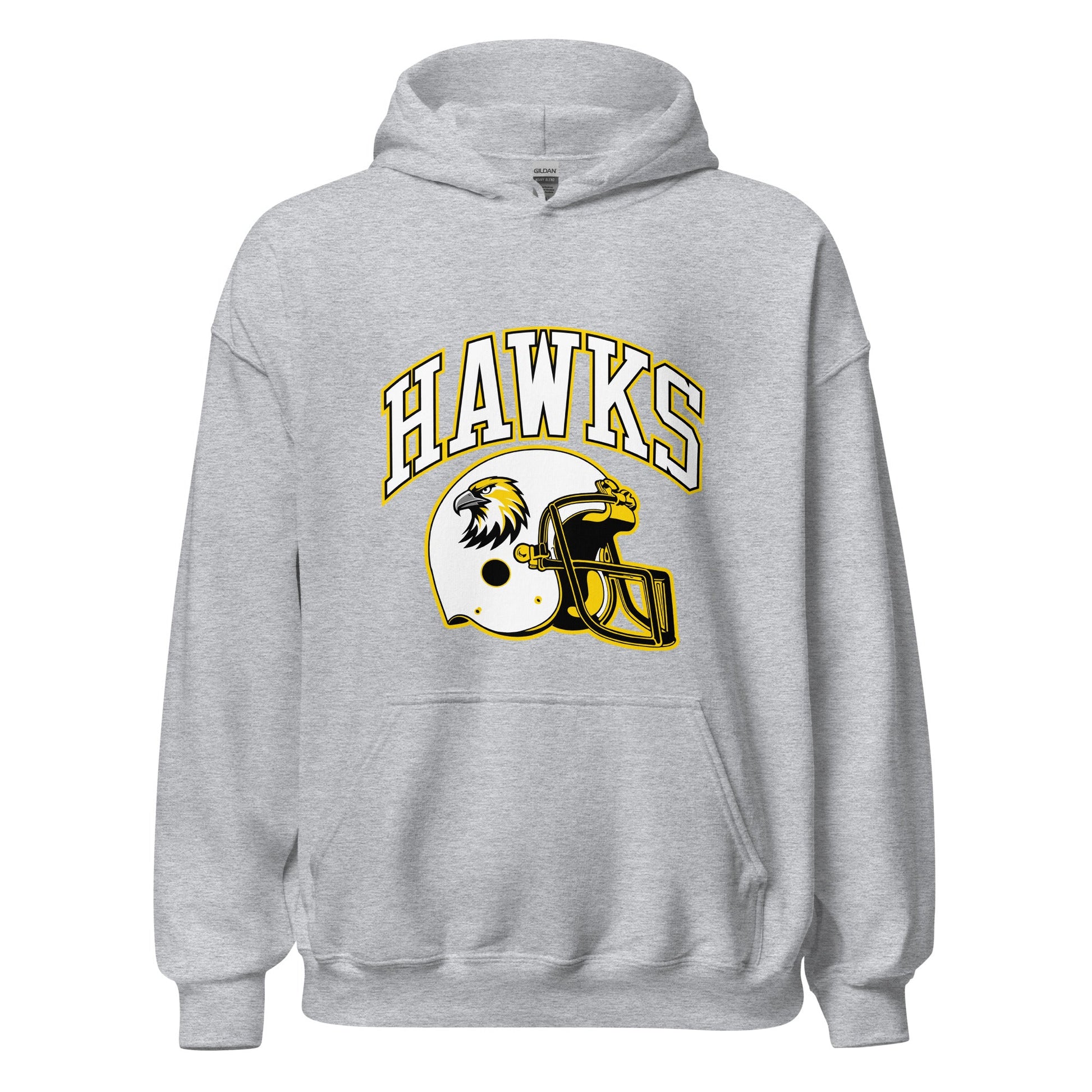 Classic | Hoodie | Cardinal Ohara Hawks | Football Helmet Logo