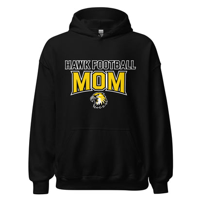 Classic | Hoodie | Cardinal Ohara Hawks | Football Mom Logo