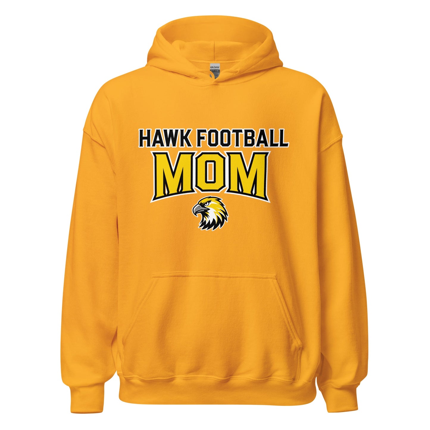Classic | Hoodie | Cardinal Ohara Hawks | Football Mom Logo