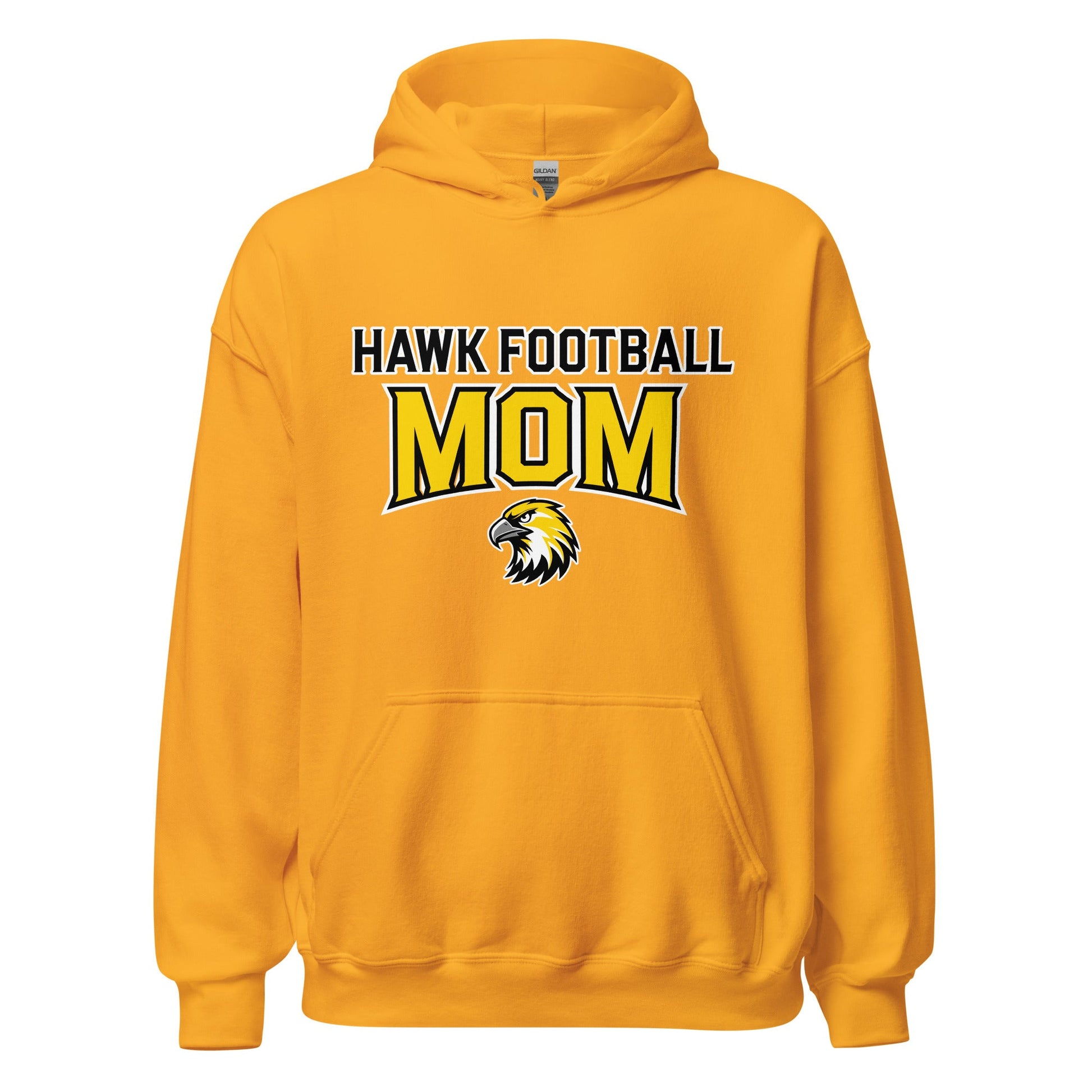 Classic | Hoodie | Cardinal Ohara Hawks | Football Mom Logo