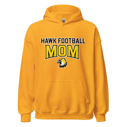 Classic | Hoodie | Cardinal Ohara Hawks | Football Mom Logo