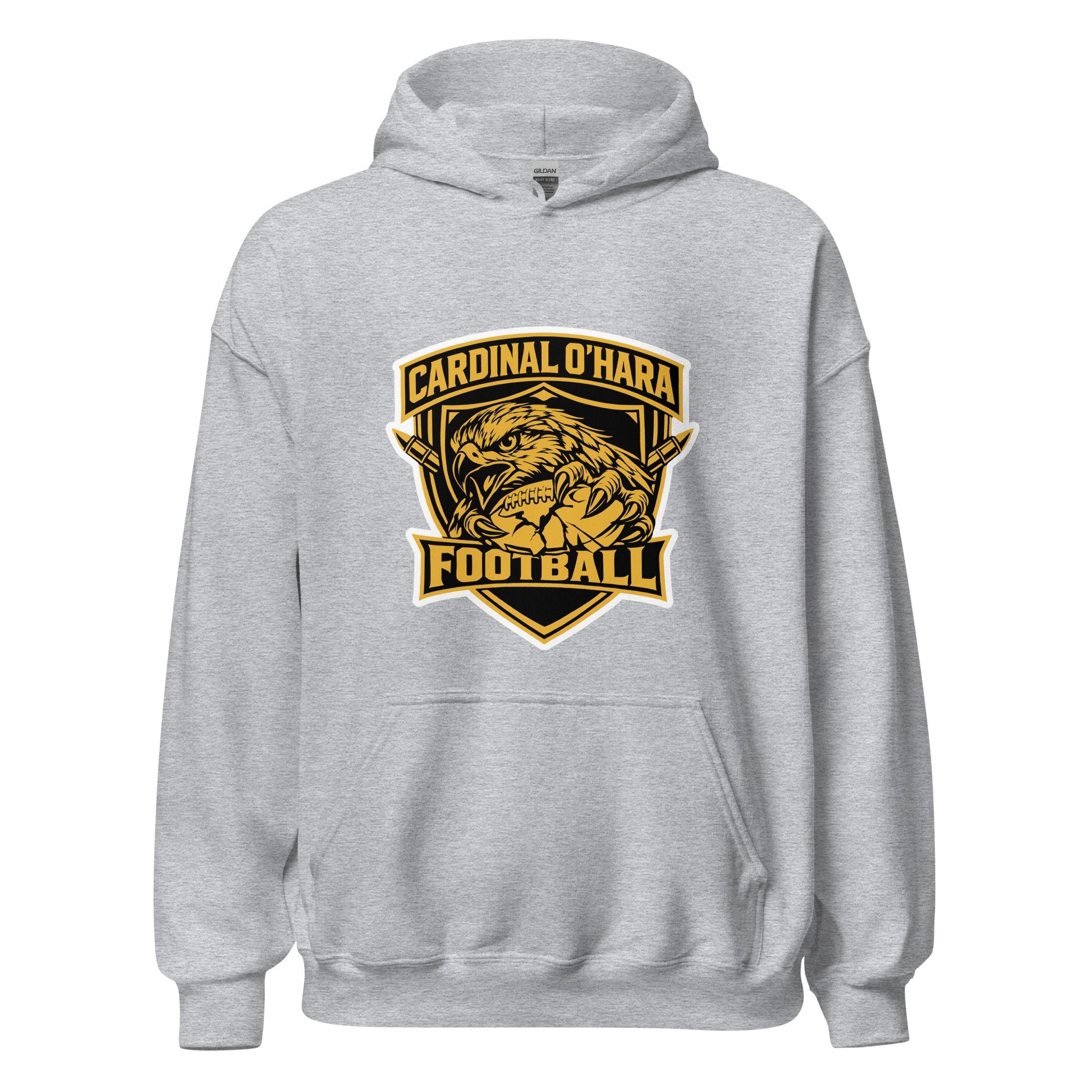 Classic | Hoodie | Cardinal Ohara Hawks | Shield Logo