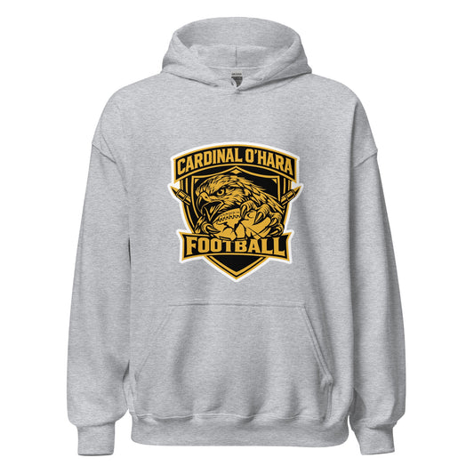 Classic | Hoodie | Cardinal Ohara Hawks | Shield Logo