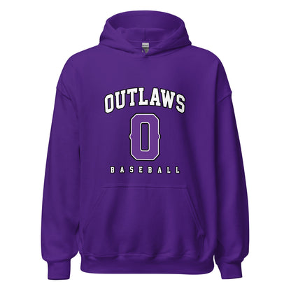 Classic | Hoodie | Carolina Outlaws Baseball | Atheltics Logo