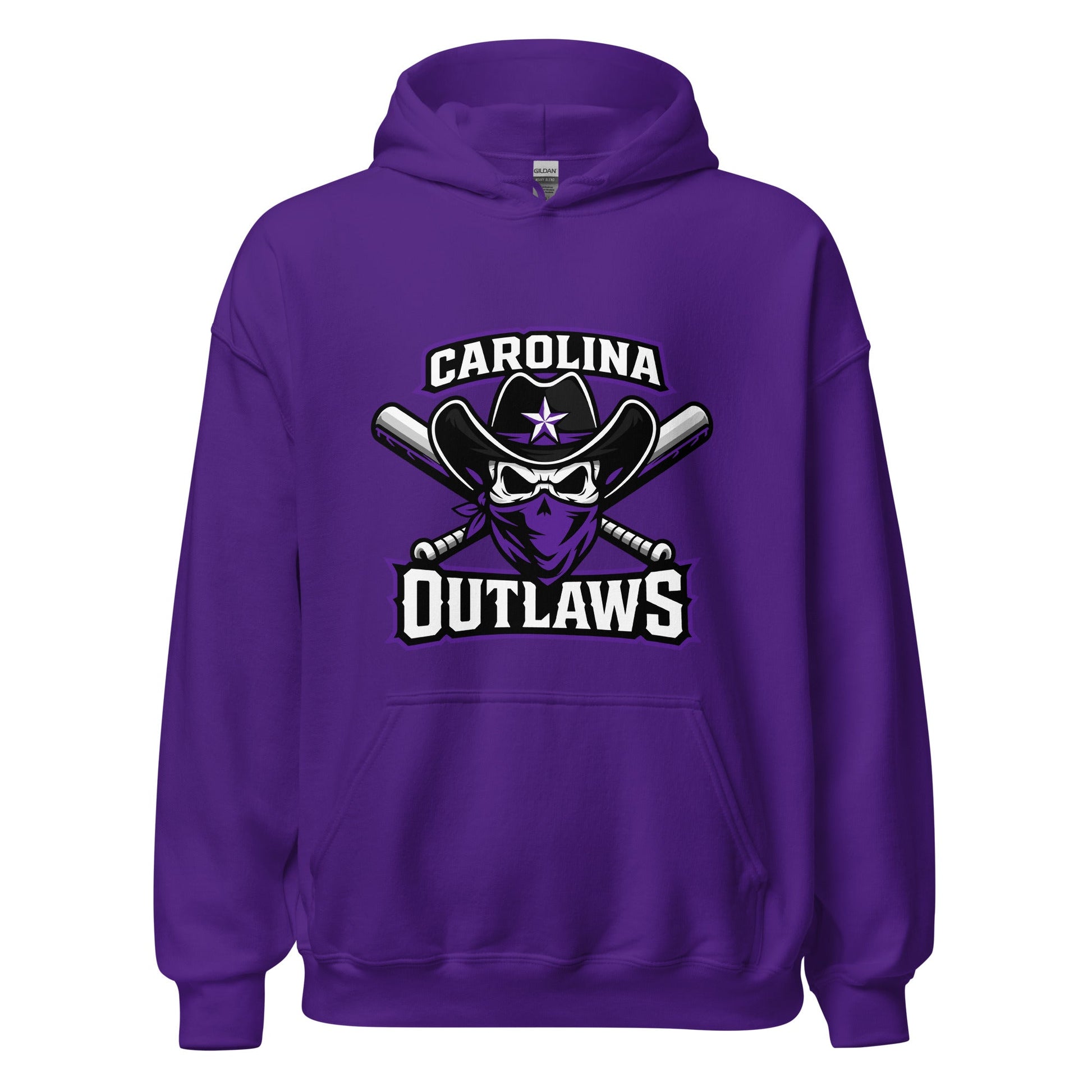 Classic | Hoodie | Carolina Outlaws Baseball | Crest Logo