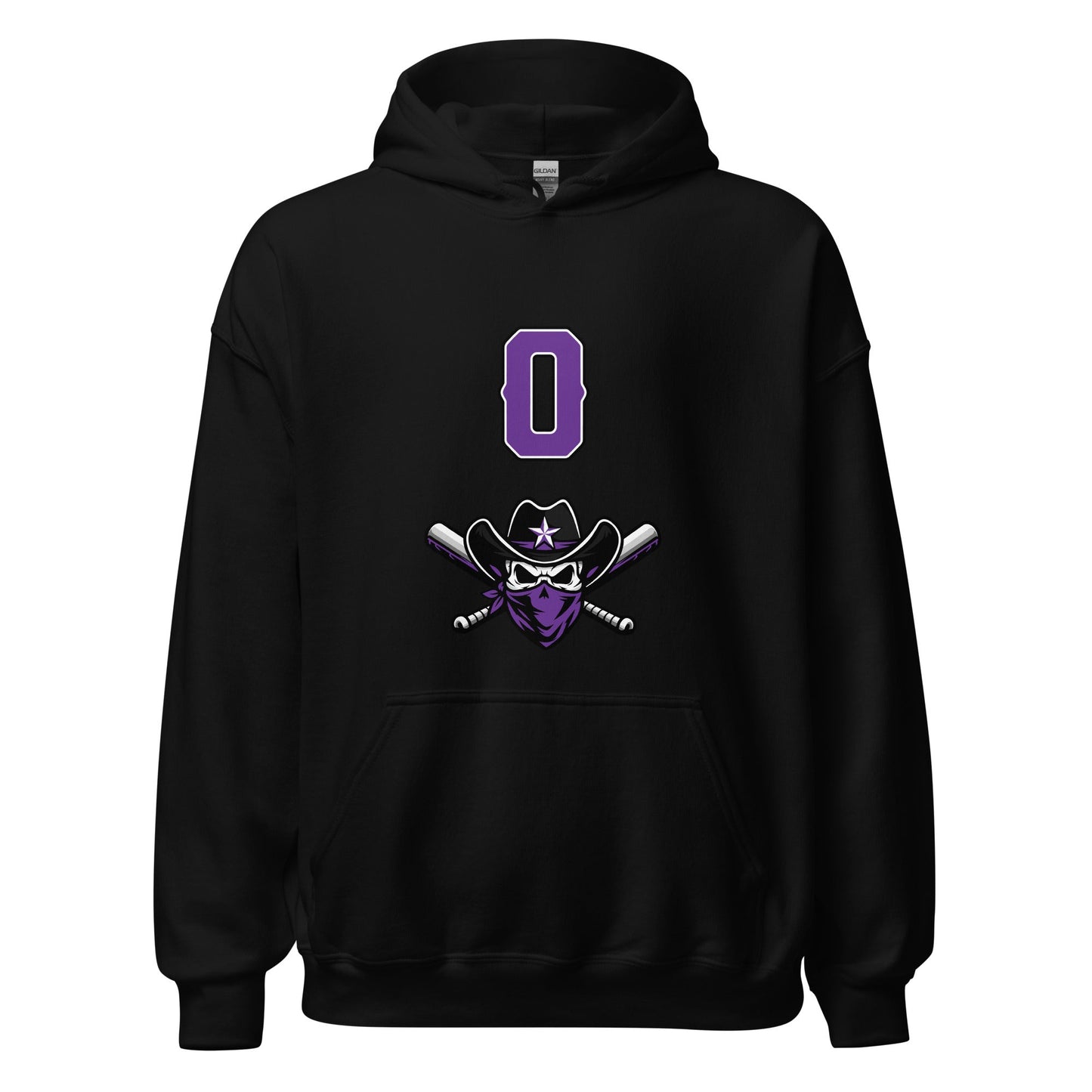 Classic | Hoodie | Carolina Outlaws Baseball | Purple Renegades Logo