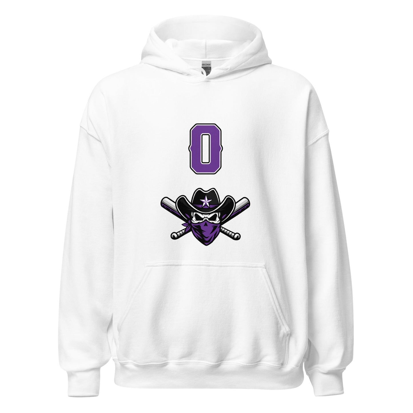 Classic | Hoodie | Carolina Outlaws Baseball | Purple Renegades Logo