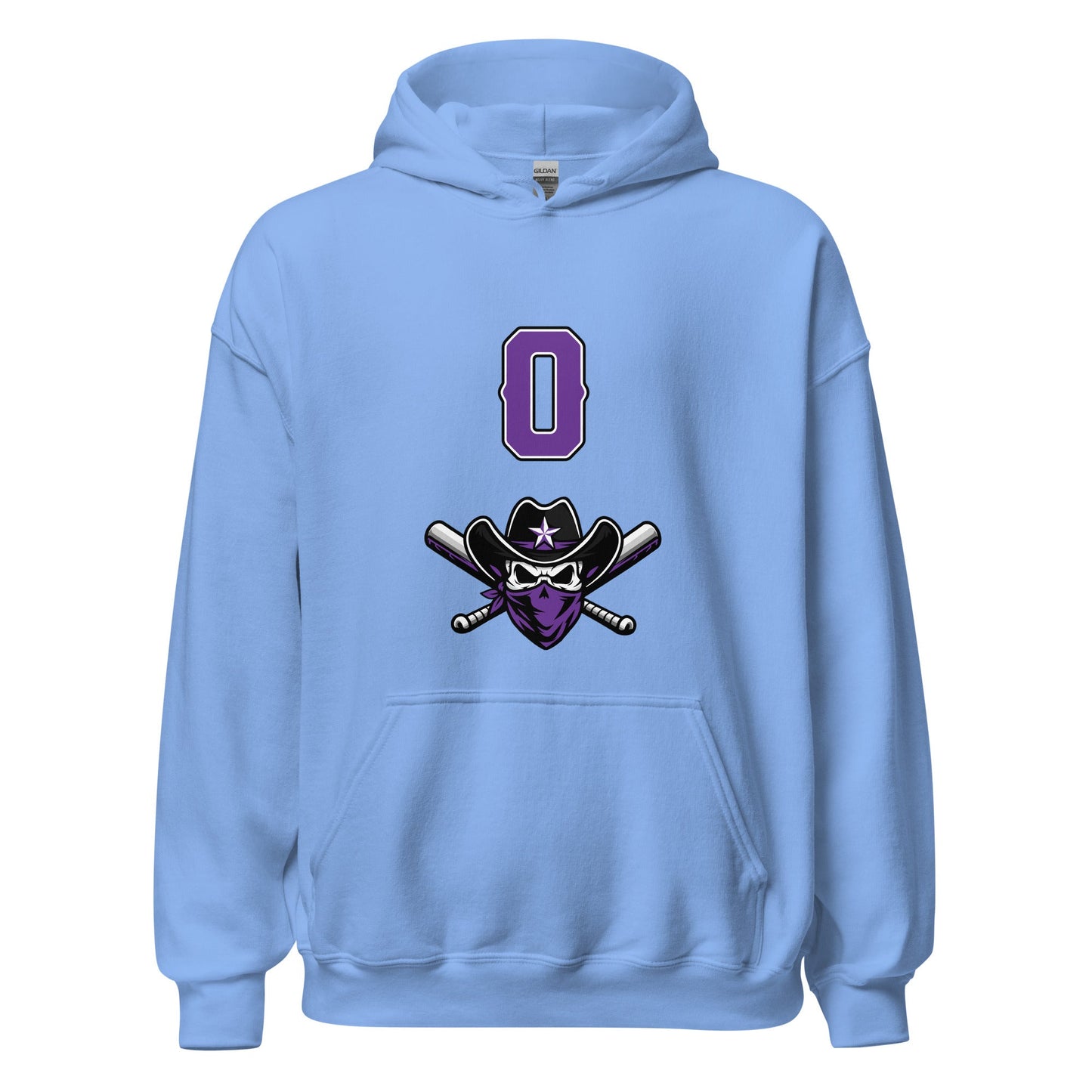 Classic | Hoodie | Carolina Outlaws Baseball | Purple Renegades Logo