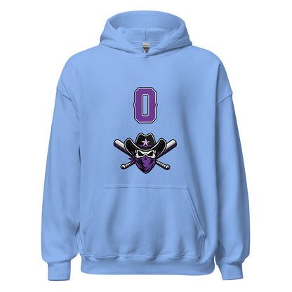 Classic | Hoodie | Carolina Outlaws Baseball | Purple Renegades Logo
